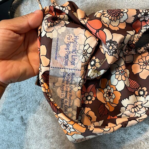Skatie Women’s Swim Bottoms Byron Print‎ 70s Floral Print Size Large New - Picture 6 of 6